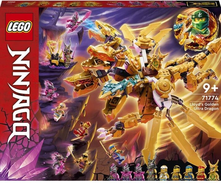 LEGO® NINJAGO® 71774 Lloydův zlatý ultra drak_1157762825