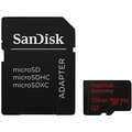 SanDisk Micro SDXC Extreme 128GB 90MB/s UHS-I U3 V30 + SD adaptér_530002837