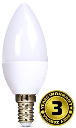 Solight žárovka, svíčka, LED, 8W, E14, 3000K, 720lm, bílá_1227883596