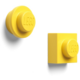 Magnety LEGO, set 2ks, žlutá