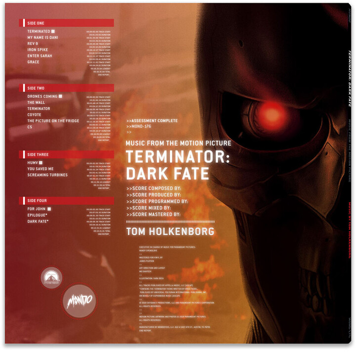 Oficiální soundtrack Terminator: Dark Fate na LP_1135131863
