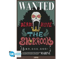Plakát One Piece - Wanted Brook (91.5x61)_1718527507
