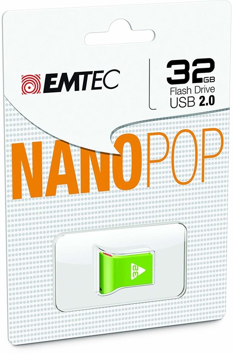 EMTEC USB flash disk Nano Pop D100 32GB USB 2.0 (v ceně 299,- Kč)_1518533440