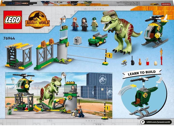 LEGO® Jurassic World™ 76944 Útěk T-rexe_483015813