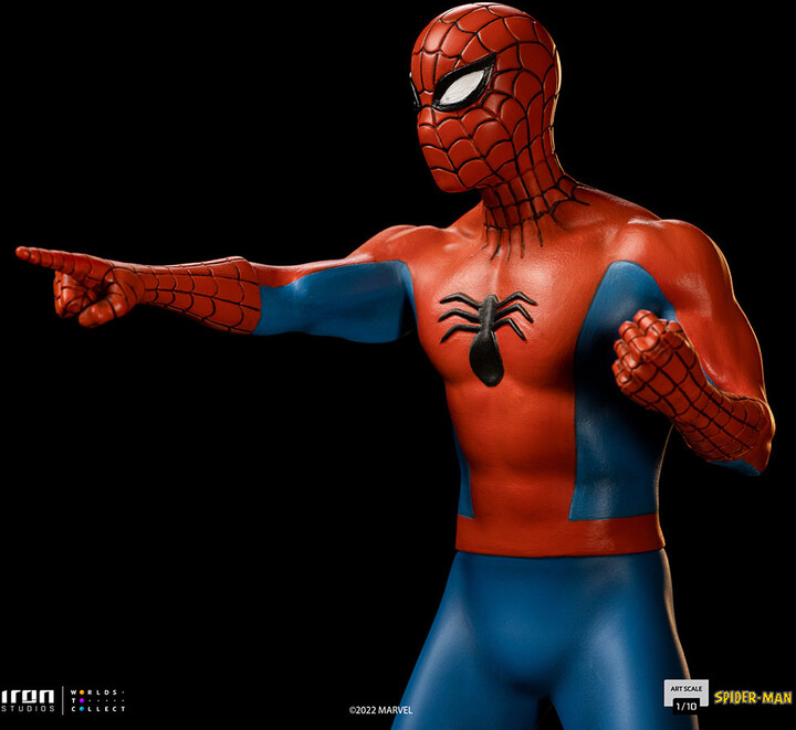 Figurka Iron Studios Spider-Man &#39;60s Animated Series - Art Scale 1/10_1132698257