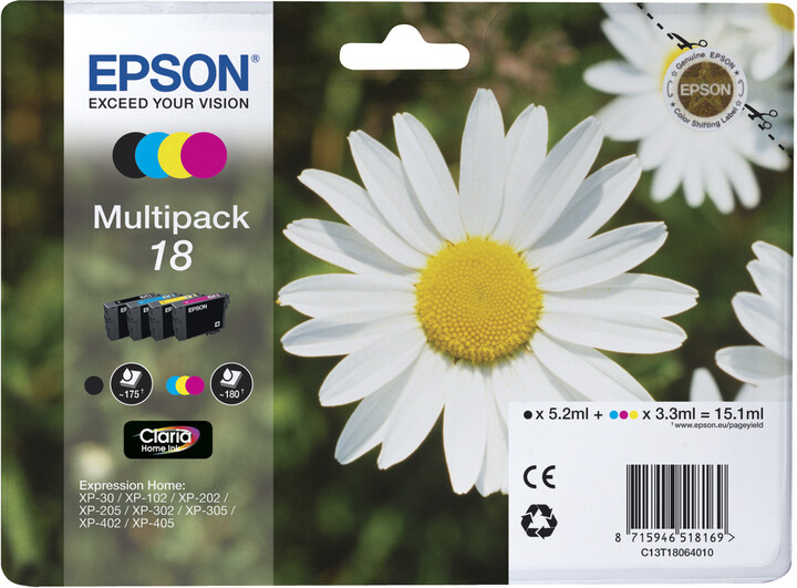 Epson C13T18064010, multipack (BCMY)_42296332
