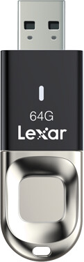 Lexar Fingerprint F35 - 64GB, stříbrná_1185570908