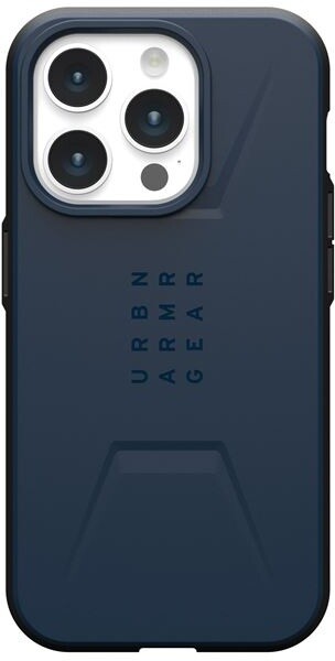 UAG ochranný kryt Civilian MagSafe pro Apple iPhone 15 Pro, modrá_1972595282