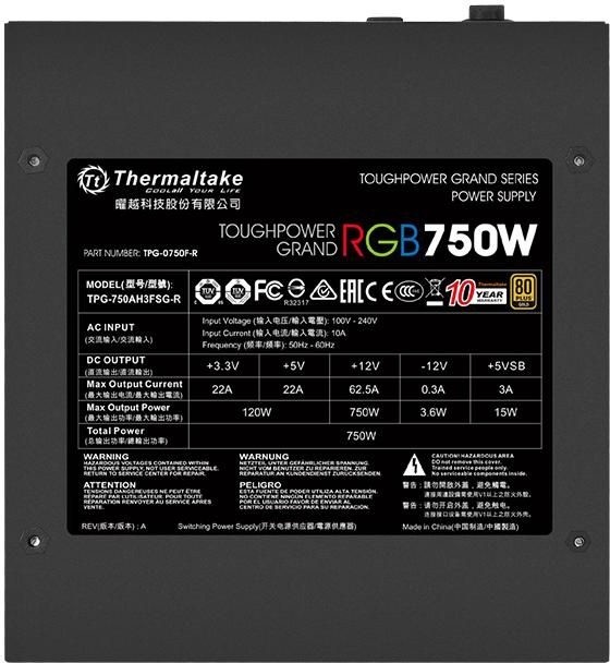 Thermaltake Toughpower Grand RGB Sync edition - 750W_2131993923