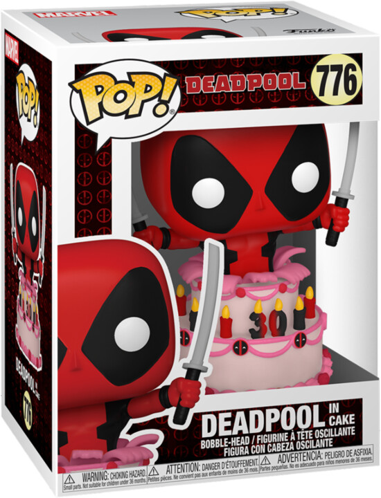 Figurka Funko POP! Deadpool - Deadpool in Cake_2058467669
