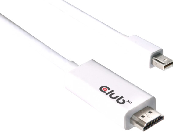 Club3D Mini DisplayPort 1.2 na HDMI 2.0, podpora UHD, aktivní, 3m_173344712