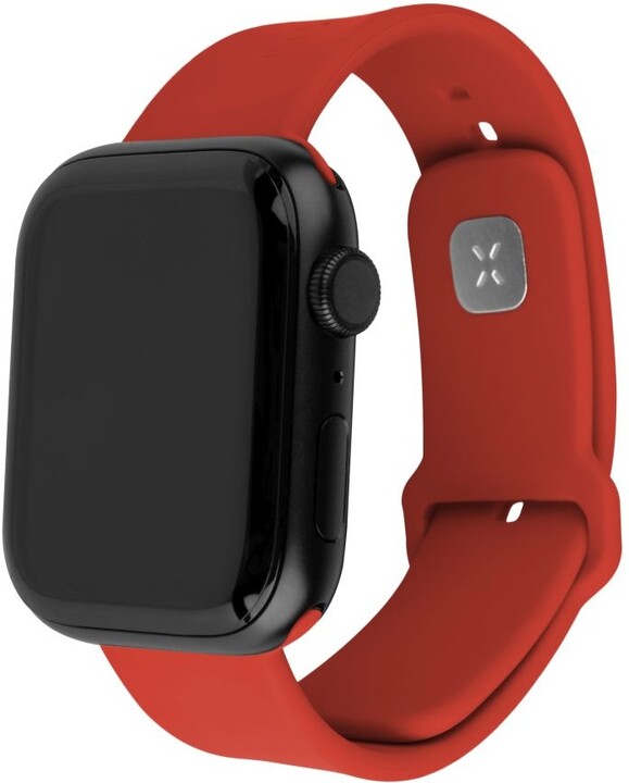 FIXED set silikonových řemínků Silicone Sporty pro Apple Watch Ultra 49mm, červená_1089252496