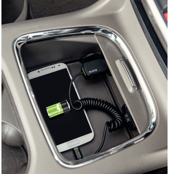Leitz HiSpeed Car Charger Dual Micro USB 24W_278857070