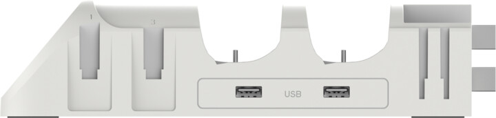iPega 9187 nabíjecí dock pro ovladač Joy-Con, bílá