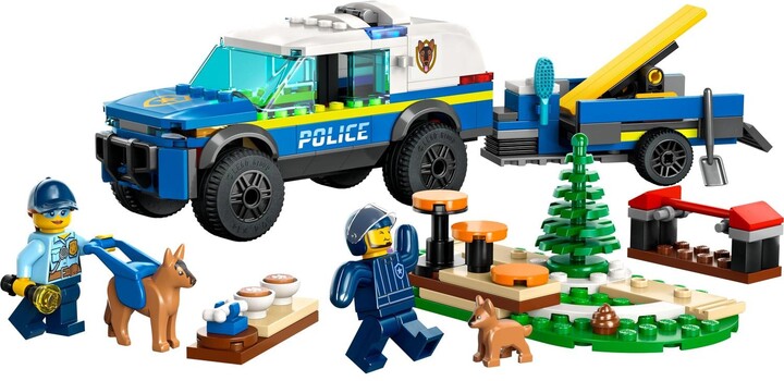 Extra výhodný balíček LEGO® City 60372 Policejní akademie a 60369 Mobilní cvičiště policejních psů_1160804800