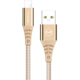 Mcdodo Flash datový kabel s Lightning konektorem, 1,2 m, zlatá