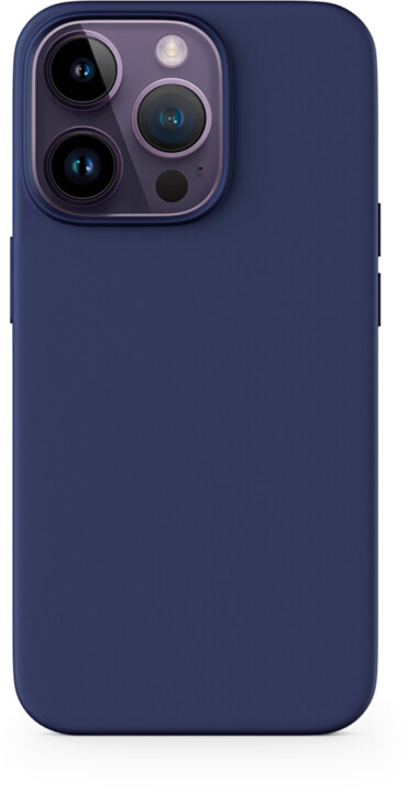 EPICO silikonový kryt pro iPhone 14 s podporou uchycení MagSafe, modrá_2074728205