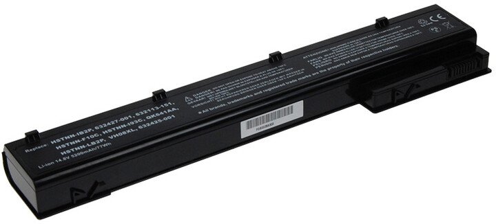 AVACOM baterie pro notebook HP EliteBook 8560w/8570w/8770w, Li-Ion, 8čl, 14.8V, 5200mAh, 77Wh