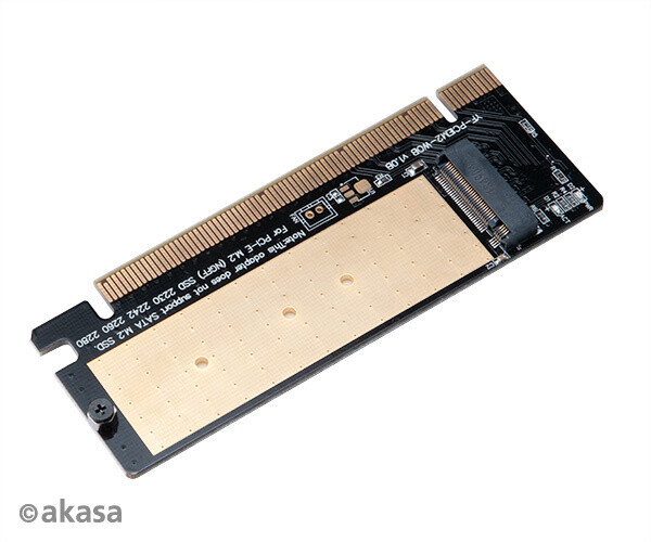 Akasa adaptér pro M.2 do PCIe x16 AK-PCCM2P-05