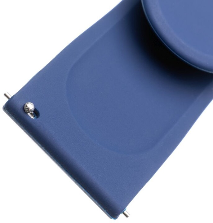 FIXED silikonový řemínek pro smartwatch, šířka 20mm, modrá_656633234