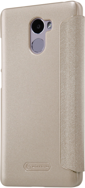 Nillkin Sparkle Leather Case pro Xiaomi Redmi 4, zlatá_755139917