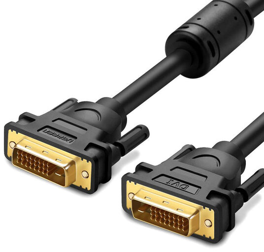 UGREEN kabel DVI-D (24+1), 2K@60Hz, 3m, černá_1452593124