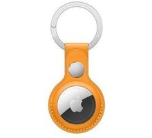 Apple klíčenka na AirTag, kožená, oranžová_1114233733