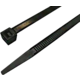 MaxLink stahovací páska, 9,8cm, šířka 2,5mm, 100ks, černá
