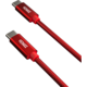 YENKEE kabel YCU C102 RD USB-C, 60W, 2m, červená