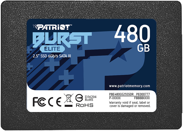 Patriot Burst Elite, 2,5" - 480GB_1917871734