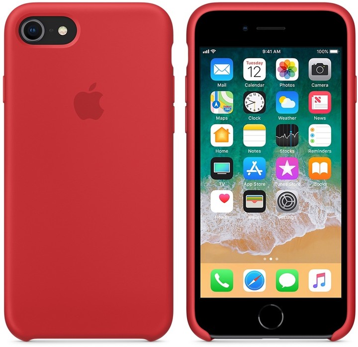 Apple silikonový kryt na iPhone 8/7 (PRODUCT)RED, červená_1779256865