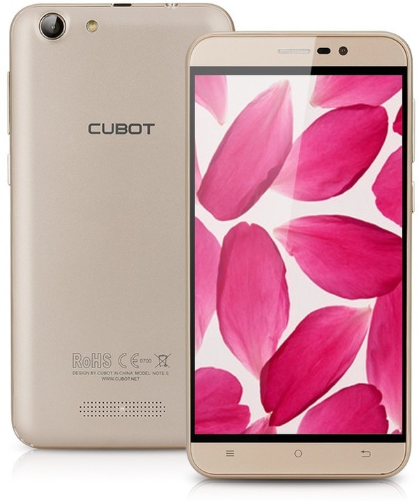 CUBOT Note S - 16GB, zlatá_359564306