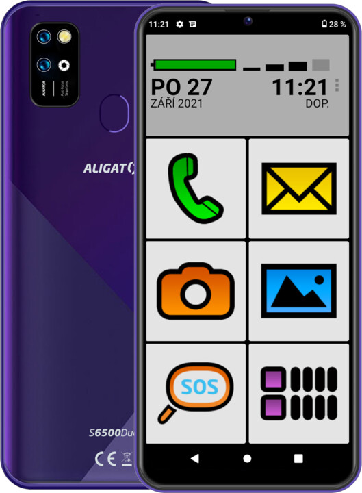 Aligator S6500 Senior, 2GB/32GB, Purple_1781043830