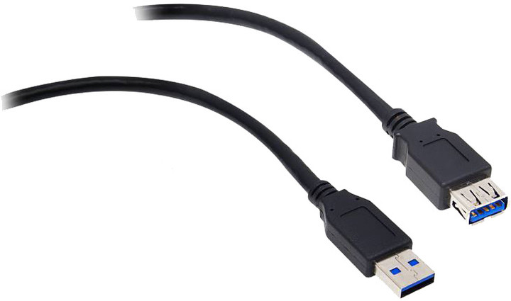 Akasa USB 3.0, A-A (A-M/A-F) prodlužovací - 1,5m