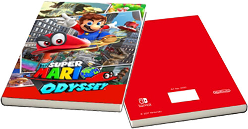 Zápisník a odznak Super Mario Odyssey_131382741