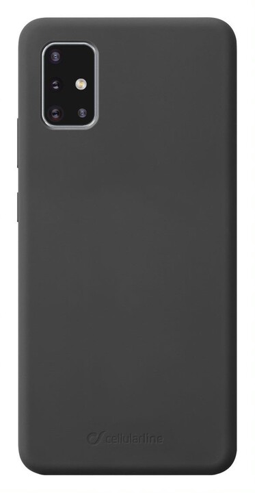 Cellularline ochranný silikonový kryt Sensation pro Samsung Galaxy A71, černá_632238620
