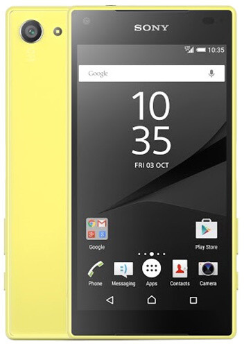 Sony Xperia Z5 Compact, žlutá_2077296341