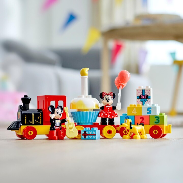 LEGO® DUPLO® Disney 10941 Narozeninový vláček Mickeyho a Minnie_861916892