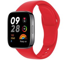 FIXED silikonový řemínek pro Xiaomi Redmi Watch 3, červená_394982694