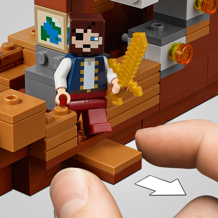 LEGO® Minecraft® 21152 Dobrodružství pirátské lodi_1295417557