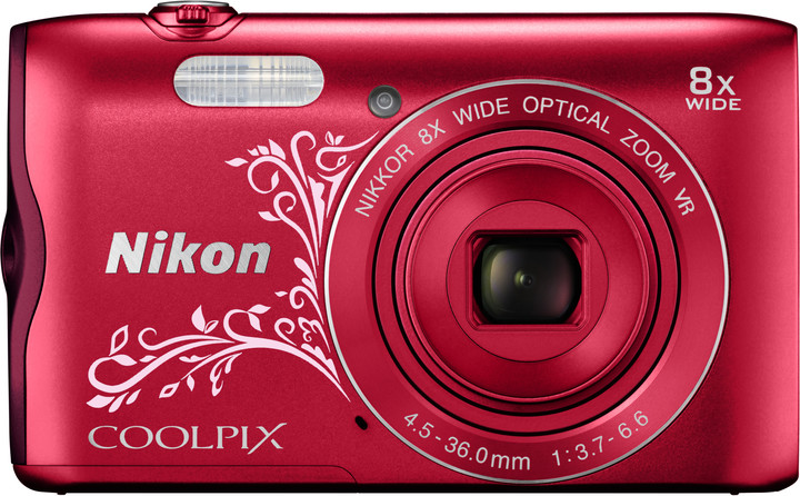 Nikon Coolpix A300, červená lineart_1562035970
