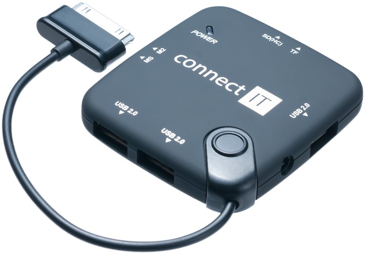 CONNECT IT čtečka karet a USB hub pro Samsung Galaxy Tab_1927017082