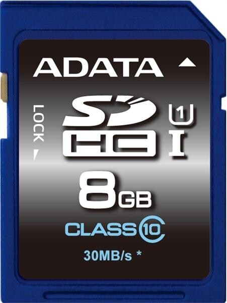 ADATA SDHC Premier 8GB UHS-I_1040064717