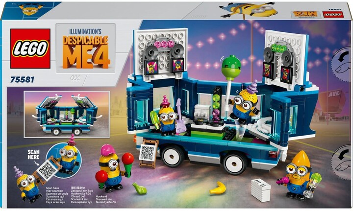 LEGO® Já padouch 4 75581 Mimoni a hudební párty autobus_626416752