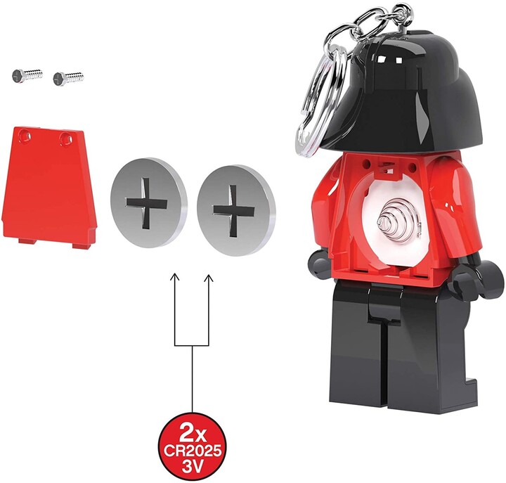 Klíčenka LEGO Star Wars - Darth Vader ve svetru, svítící figurka_1861974805