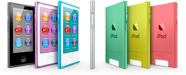 Apple iPod Nano - 16GB, modrá, 7th gen._1683993836