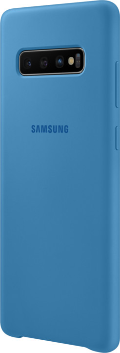 Samsung silikonový zadní kryt pro Samsung G975 Galaxy S10+, modrá_1609872238
