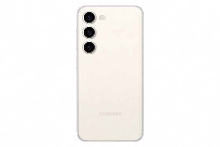 Samsung průhledný zadní kryt pro Galaxy S23, transparentní_1585118451