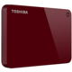 Toshiba Canvio Advance - 1TB, červená
