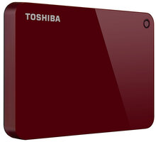Toshiba Canvio Advance - 2TB, červená Poukaz 200 Kč na nákup na Mall.cz + O2 TV HBO a Sport Pack na dva měsíce